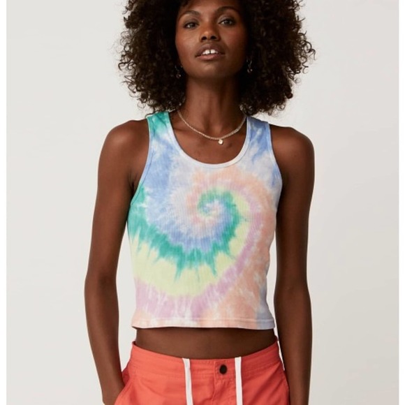 Daydreamer Prismatic Tie Dye Tank Top Girl’s Size Large NWT - Picture 2 of 7